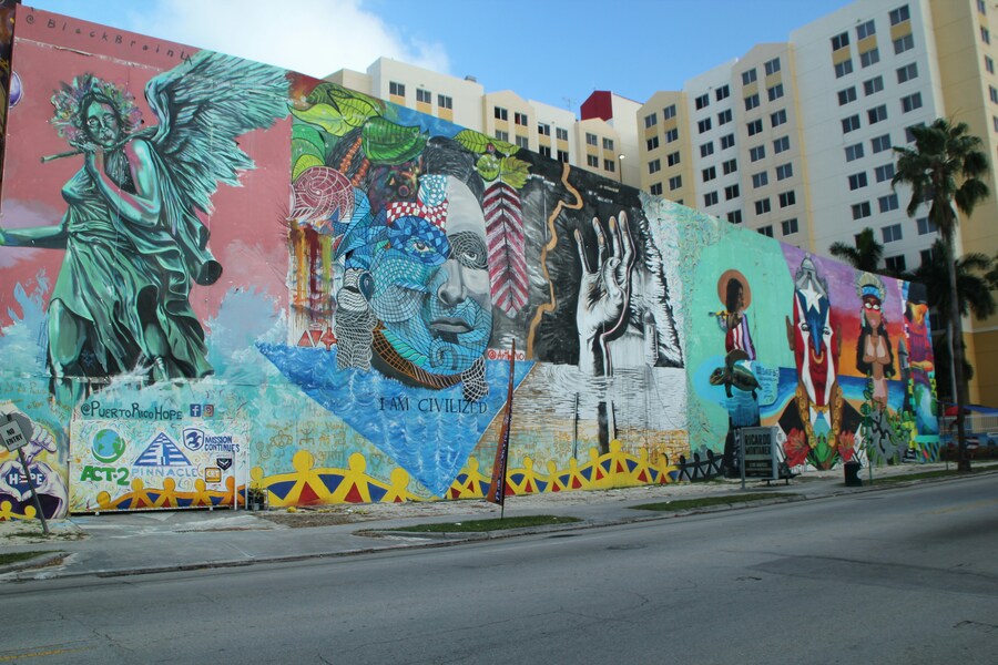 roteiro por Miami - arte urbana
