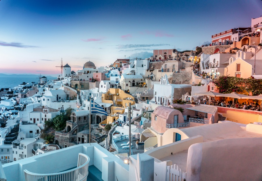 onde ir em novembro em santorini