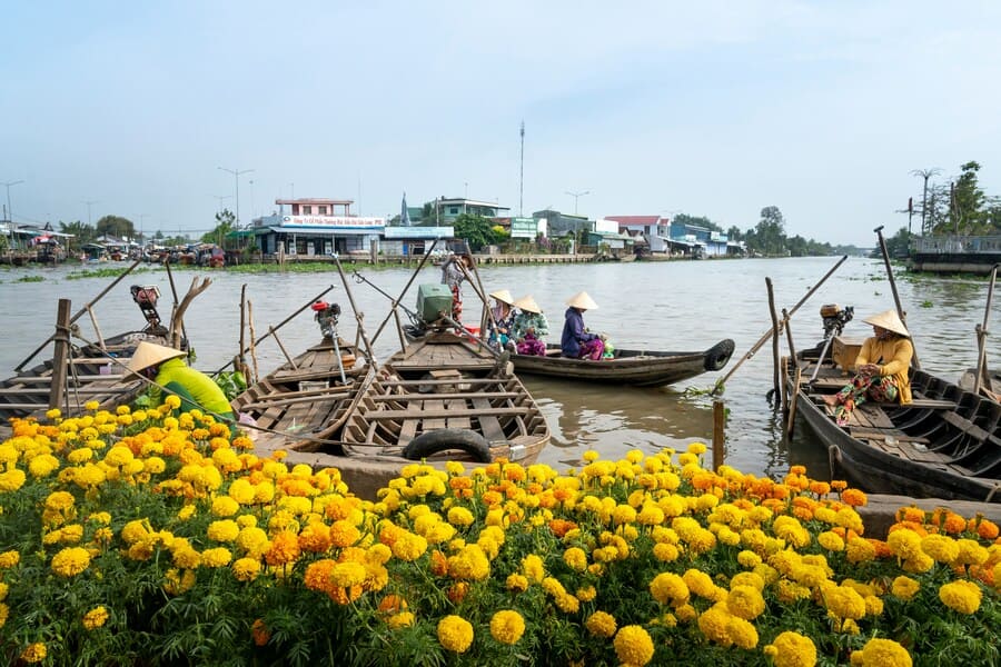 Delta do Mekong, Vietnam: paisagens naturais e experiências fluviais autênticas