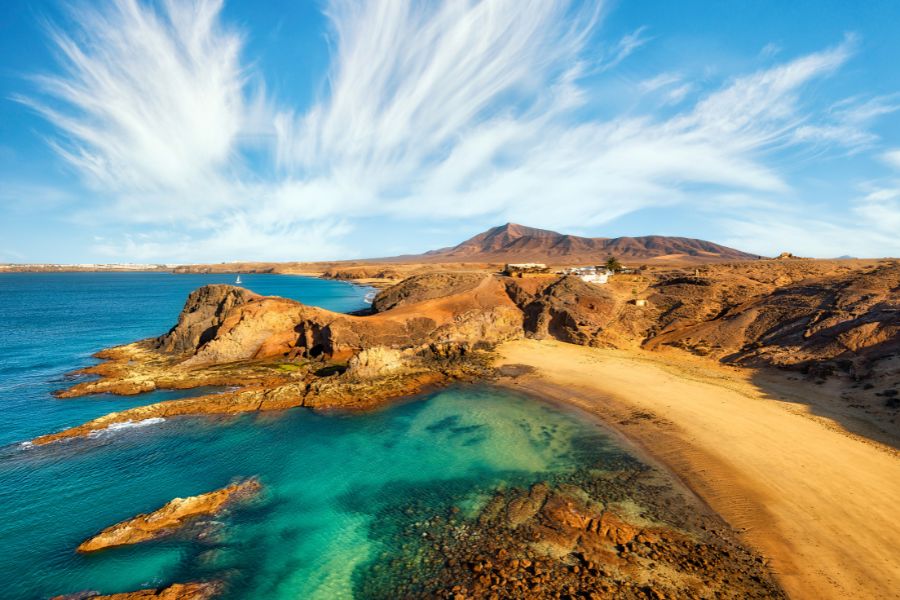 Praia Papagayo, Lanzarote em Espanha