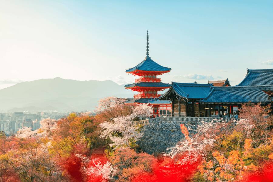 No Templo de Kyoto o ano só pode começar com serenidade
