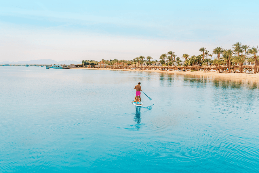 Foto de Hurghada, na costa do Mar Vermelho, no Egito