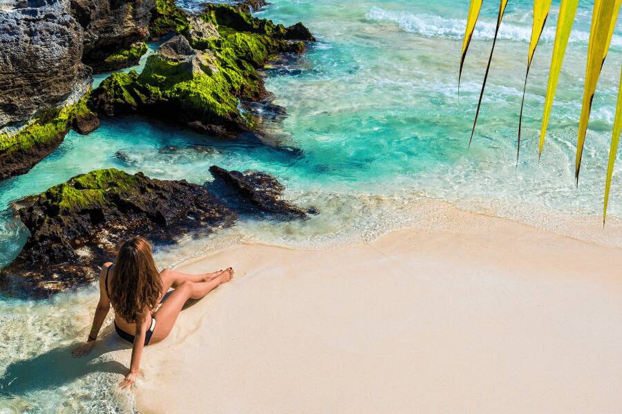 Playa del Carmen no México
